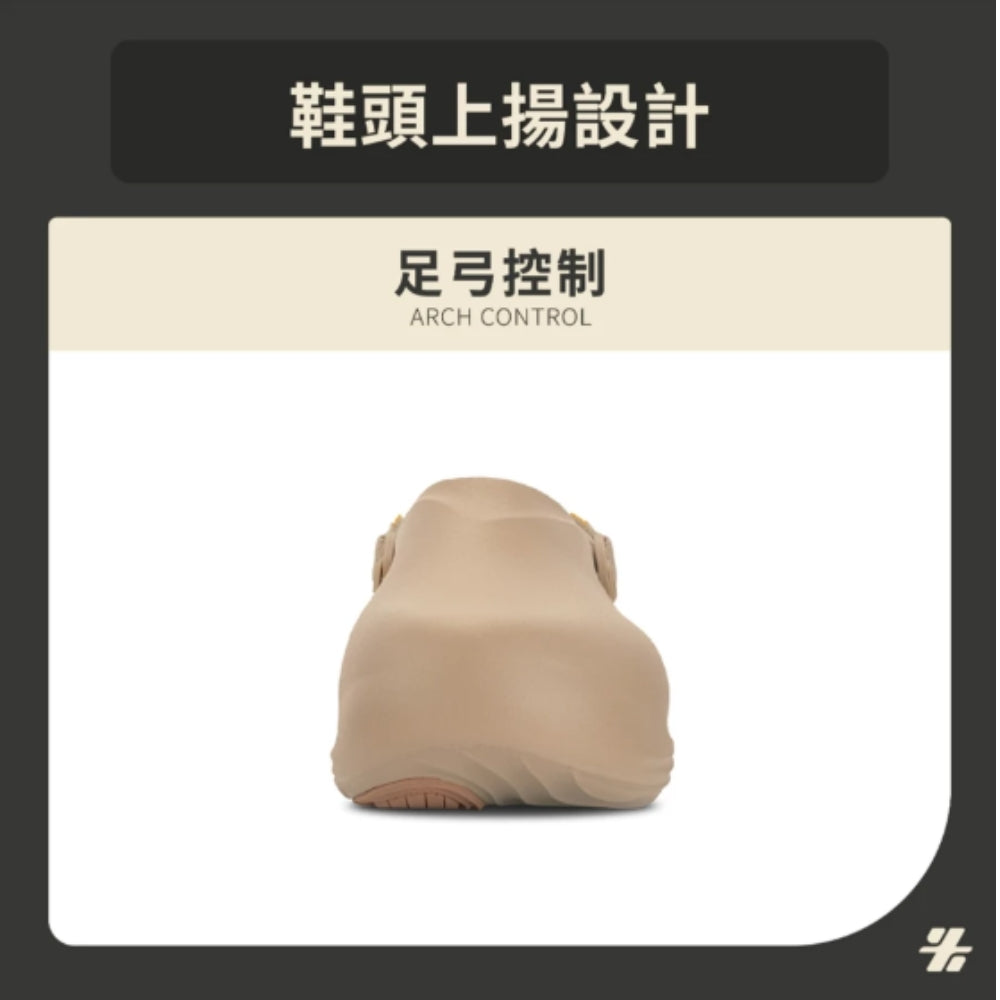 Formula 足弓控制拖鞋 男 (摩卡棕)