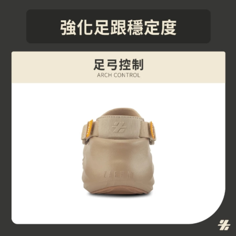 Formula 足弓控制拖鞋 男 (摩卡棕)
