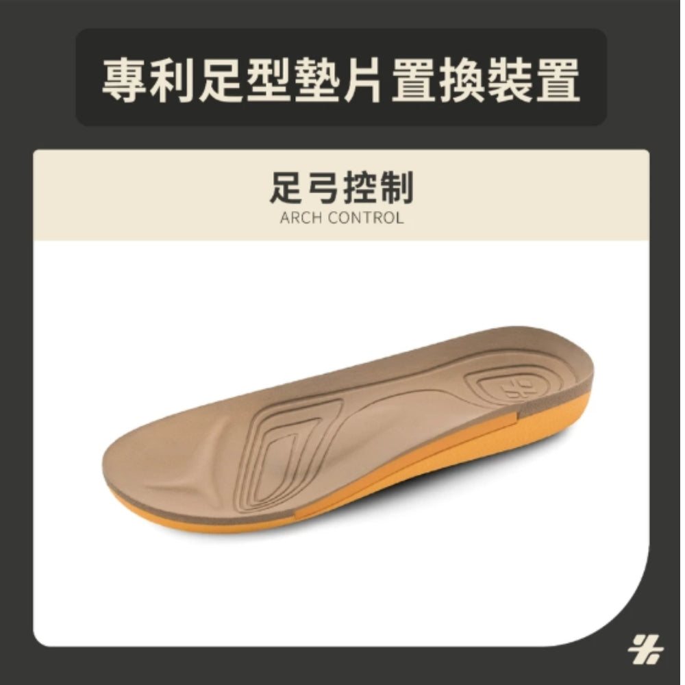 Formula 足弓控制拖鞋 男 (摩卡棕)