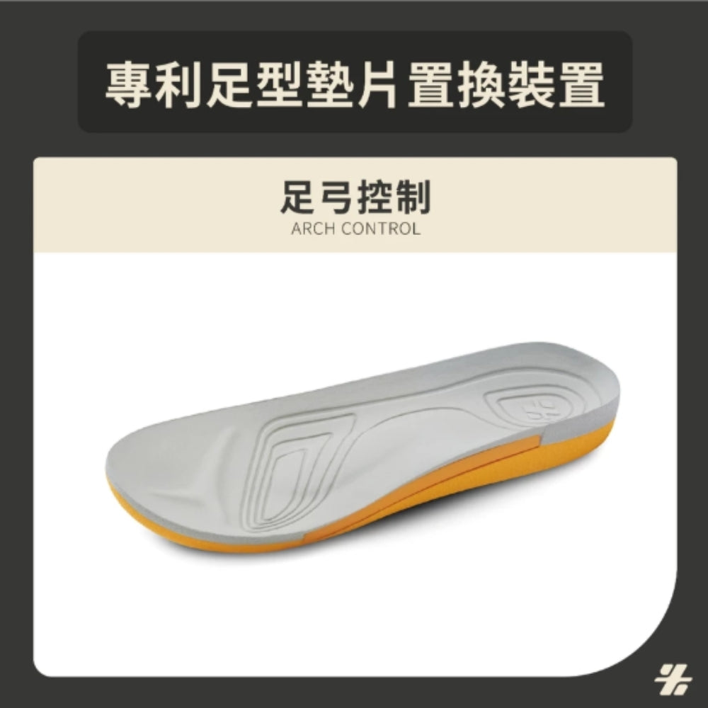 Formula 足弓控制拖鞋 男 (銀河灰)